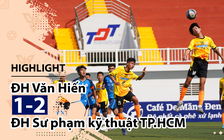 Highlight | ĐH SPKT TP.HCM 2-1 ĐH Văn Hiến | Giải bóng đá TNSVVN