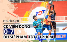 Highlight | CĐ Viễn Đông 0-7 ĐH SP TDTT TP.HCM | Giải bóng đá TNSNVN