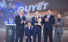 Quả bóng vàng Việt Nam 2022: Vinh danh nỗ lực của thủ lĩnh CLB Hà Nội