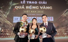 Văn Quyết lần thứ 2 giành Quả bóng vàng Việt Nam