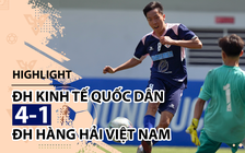 Highlight | ĐH Kinh tế Quốc dân 4-1 ĐH Hàng Hải VN | Giải bóng đá TNSVVN