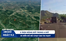 Xem nhanh 20h: Động đất ở Kon Tum | Xe biển đỏ bỏ chạy sau tai nạn