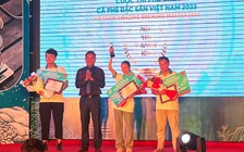 Hai giải nhất tại cuộc thi pha chế cà phê đặc sản Việt Nam 2023