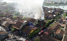 Cháy nhà trong phố cổ Hội An