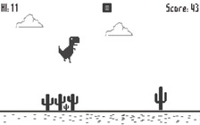 Cách thêm trò chơi khủng long Dinosaur của Chrome vào điện thoại Android