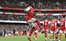 Ngoại hạng Anh: Thắng áp đảo Crystal Palace, Arsenal tiến thêm bước đến chức vô địch