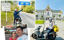 Vợ chồng Việt 'phượt' xe máy xuyên Campuchia, Thái Lan trong 30 ngày