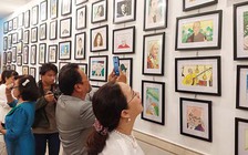 Triển lãm tranh chân dung những người nổi tiếng của họa sĩ Thúy Hương