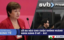 Chuyển động kinh tế: Lối ra nào cho cuộc khủng hoảng ngân hàng ở Mỹ - Âu?