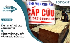 Nghe nhanh 6h: Gỗ lậu gần UBND xã | Bệnh viện Chợ Rẫy cảnh báo lừa đảo