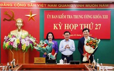 Ủy ban Kiểm tra T.Ư có 2 phó chủ nhiệm mới