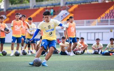 Đội Trường ĐH Cần Thơ sớm tập sút 11m