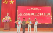 Công an Quảng Trị điều động, bổ nhiệm nhiều cán bộ chủ chốt