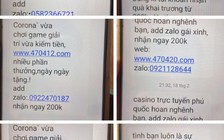 Phá đường dây phát tán hàng chục ngàn tin nhắn lừa đảo, đánh bạc