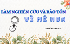 Cùng sống xanh số 27: Vì sức hút của loài hoa lạ, anh công an nghỉ việc để nghiên cứu và bảo tồn hoa