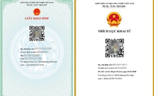 Thí điểm cấp giấy khai sinh điện tử