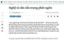 Nỗi lo thói quen phán xét và ứng xử chợ búa trên không gian mạng