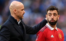 HLV Erik ten Hag mạo hiểm với Bruno Fernandes