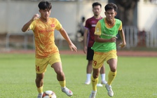 U.22 Việt Nam chia đội hình đấu đối kháng, rèn chiến thuật cho SEA Games 32