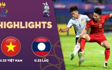 Highlights | U.22 Việt Nam - U.22 Lào: Thở phào phút cuối