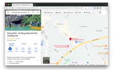 Động Phong Nha bị Google Maps dời về… Bình Dương