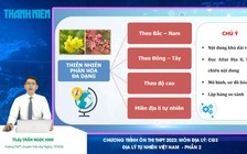 Bí quyết ôn thi tốt nghiệp THPT đạt điểm cao: Kiến thức thực tiễn môn địa lý