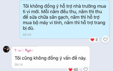 Cuối năm học, trường vận động tài trợ ti vi 65 inch, phụ huynh thắc mắc