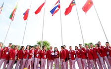 Cờ Việt Nam tung bay tại SEA Games 32