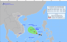 Tin tức thời tiết hôm nay, 7.5.2023: Áp thấp nhiệt đới gây gió gật cấp 8