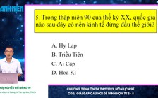 ÔN THI THPT 2023 | Môn Lịch sử | Giải đề minh họa câu 5-8