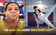 Mẹ của VĐV thể dục dụng cụ tập tễnh rời sàn đấu vì chấn thương: ‘Tim nhói lắm’