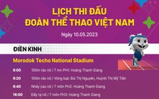 Lịch thi đấu đoàn Việt Nam tại SEA Games 32 ngày 10.5.2023, Trần Hưng Nguyên sẽ tỏa sáng