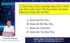 Bí quyết ôn thi tốt nghiệp THPT đạt điểm cao: Rèn kỹ năng môn lịch sử