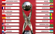 Điểm danh 24 đội dự VCK U.17 World Cup 2023: Chủ nhà Indonesia thuộc nhóm 1