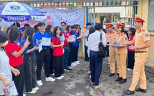 CSGT TP.HCM điều tiết giao thông, hỗ trợ thí sinh trong kỳ thi THPT 2023