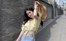 'Bảo bối' giúp khoe dáng mà vẫn giữ vững sự thanh lịch là sơ mi crop top