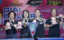 Cơ thủ Bùi Xuân Vàng xuất sắc vô địch giải billiards pool nữ TP.HCM mở rộng 2023