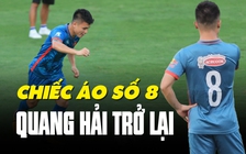 Quang Hải nhanh chóng bắt nhịp trong ngày trở lại với chiếc áo số 8