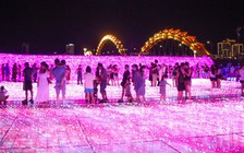 Chiêm ngưỡng 500.000 đèn LED lung linh bên cầu Rồng