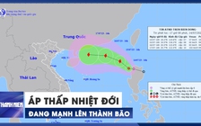 Áp thấp nhiệt đới vào Biển Đông, đang mạnh lên thành bão