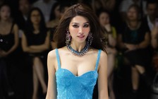 Á hậu Quỳnh Châu hồi hộp khi tái xuất sàn catwalk