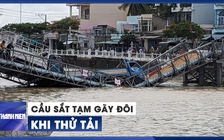 Xôn xao vì vụ sập cầu tạm Long Bình 1 ở Trà Vinh khi thử tải