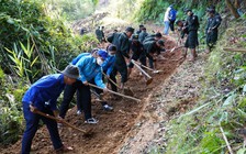 'Hành quân xanh' về với xã biên giới Quảng Nam