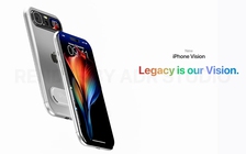 Độc đáo ý tưởng iPhone Vision với màn hình kép