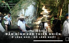 Băng rừng, lội suối, đắm mình vào thiên nhiên ở Làng Nhỏ - Hồ Láng Nhớt