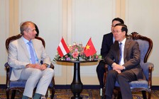 Chủ tịch nước Võ Văn Thưởng tiếp Chủ tịch Hội Hữu nghị Áo - Việt Nam