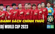 Danh sách chính thức của đội tuyển nữ Việt Nam dự World Cup 2023