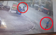 Cướp giật dây chuyền vàng của người đi tập thể dục