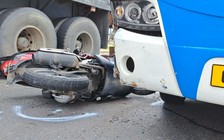 Gây tai nạn khi chạy xe máy ngược chiều trên đường dẫn cao tốc