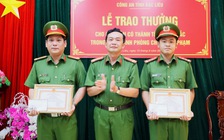 Bạc Liêu: Khen thưởng đột xuất 3 công an dũng cảm truy bắt phạm tội